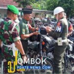 Kerjasama Dengan Denpom IX/2 Mataram, Kodim Loteng Lakukan Pemeriksaan Kendaraan Dinas Prajurit