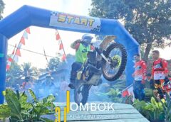 Semarak Kemerdekaan  RI Ke-80, Kodim 1620/Loteng Dan Polres Loteng Kolaborasi Gelar Trabas Merdeka Setia Merah Putih 