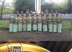 Kodim 1620/Loteng Gelar Ziarah Dan Tabur Bunga Di Pusara Para Pejuang