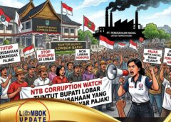 Diduga Tak Pernah Bayar Pajak, Dir NTB Corruption Watch, Tuntut Bupati Segera Tutup Perusahaan Yang Tidak Taat Pajak.
