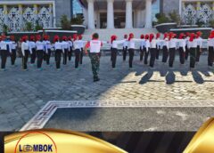 Dari Lapangan ke Tiang Bendera, Kodim Loteng Cetak Paskibraka Tangguh dan Bermental Patriot